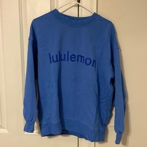 lululemon loungeful crewneck
